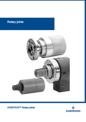 AVENTICS ROTARY JOINT CATALOG ROTARY JOINTS CATALOG